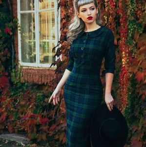 British Retro dress
